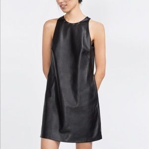 Zara faux leather mini